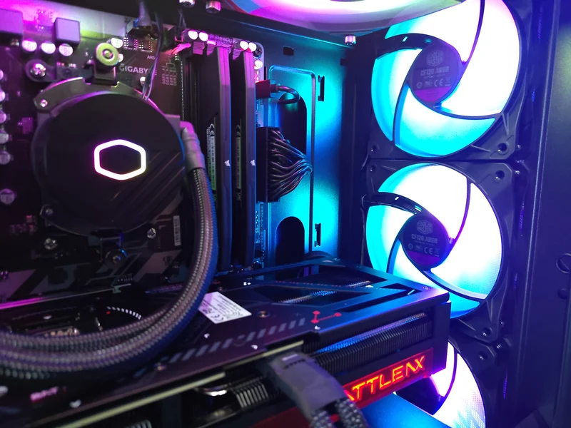 Aurora Elite 301 Black Desktop Gaming PC | AMD Ryzen 5 7500F | 32 GB RAM | 1 TB SSD | RTX 5070 | Windows 11 Pro