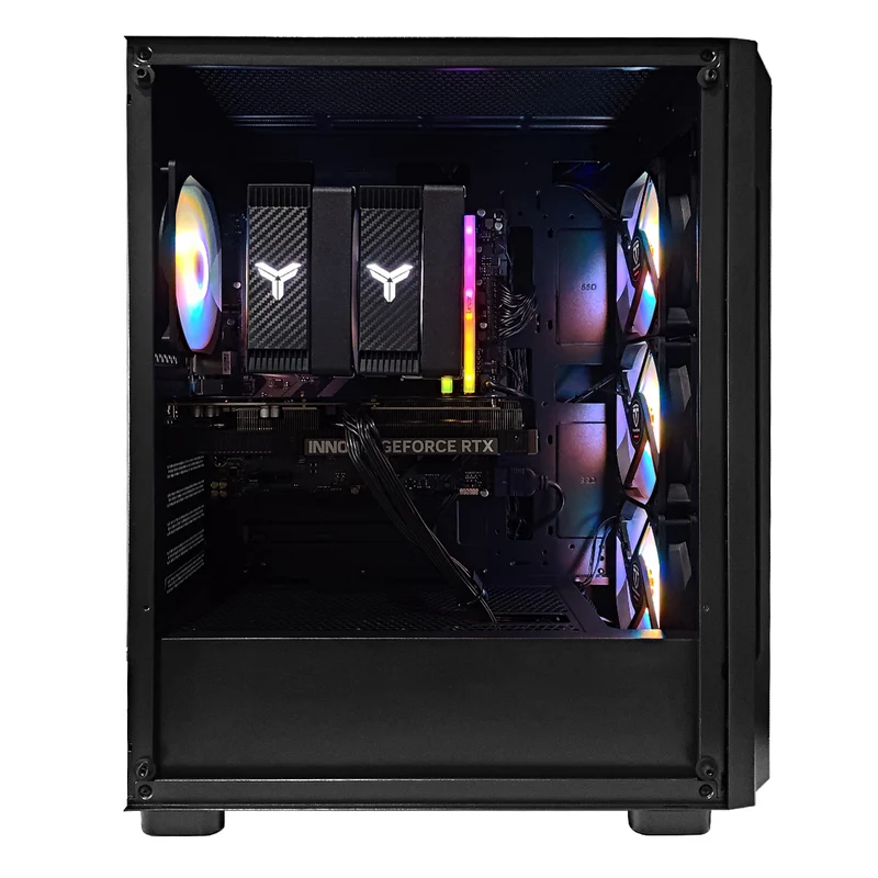 Sigma Uriel Black Desktop Gaming PC | AMD Ryzen 5 7500F | 32GB RAM | 1TB SSD | RTX 5060 Ti | Windows 11 Pro