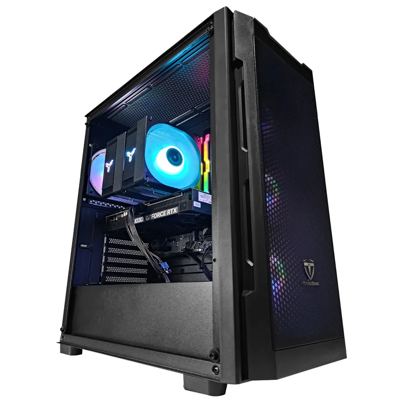 Sigma Uriel Black Desktop Gaming PC | AMD Ryzen 5 7500F | 32GB RAM | 1TB SSD | RTX 5060 Ti | Windows 11 Pro