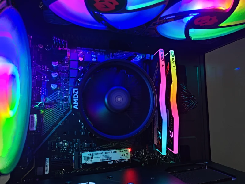 Alpha Reyna Black Desktop Gaming PC | AMD Ryzen 5 5600 | 16GB RAM | 512GB SSD | with WiFi + Bluetooth | GeForce RTX 4060 OC | Windows 11 Pro