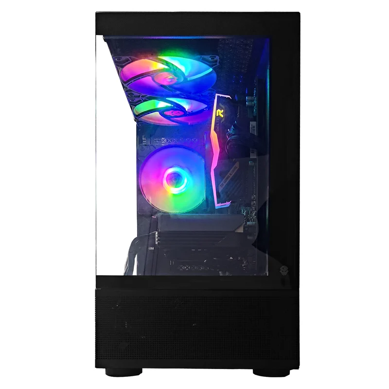 Alpha Reyna Black Desktop Gaming PC | AMD Ryzen 5 5600 | 16GB RAM | 512GB SSD | with WiFi + Bluetooth | GeForce RTX 4060 OC | Windows 11 Pro