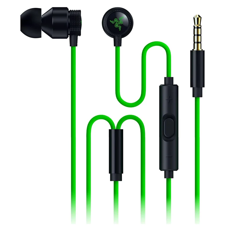 Razer Hammerhead V3 Universal Wired Earbuds for Gaming (Black, White)