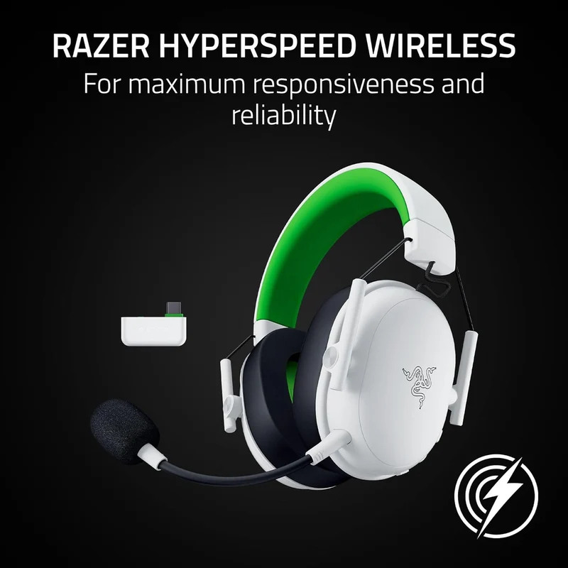 Razer BlackShark V3 X HyperSpeed Wireless eSports Headset for Xbox (Black, White)