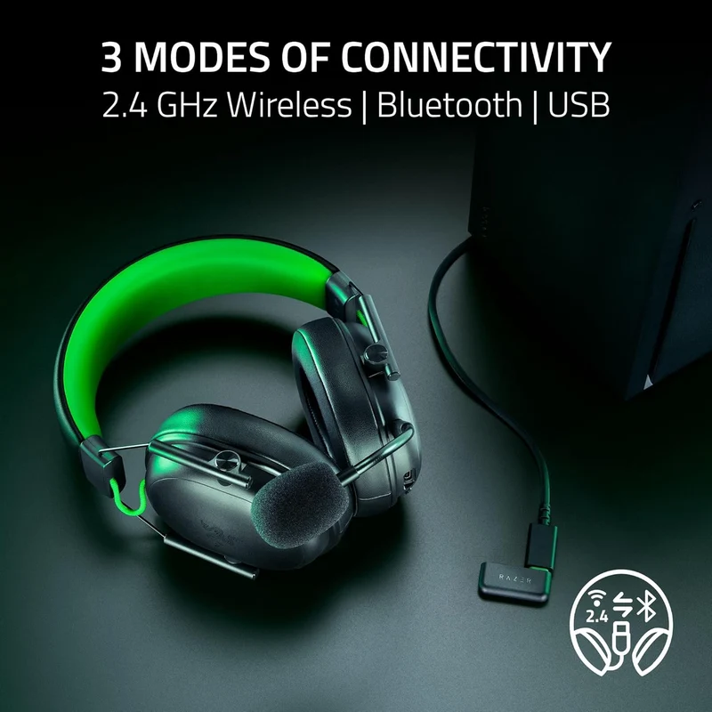 Razer BlackShark V3 X HyperSpeed Wireless eSports Headset for Xbox (Black, White)