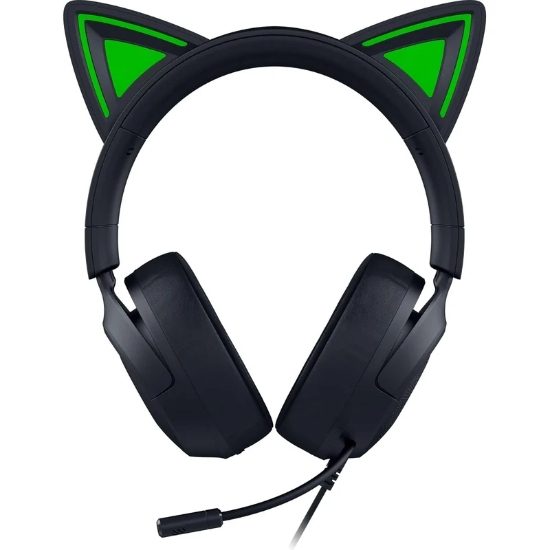 Razer Kraken Kitty V3 X Wired Kitty Headset for Gaming (Black, Quartz, White)