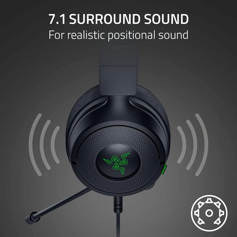 Razer Kraken Kitty V3 X Wired Kitty Headset for Gaming (Black, Quartz, White)