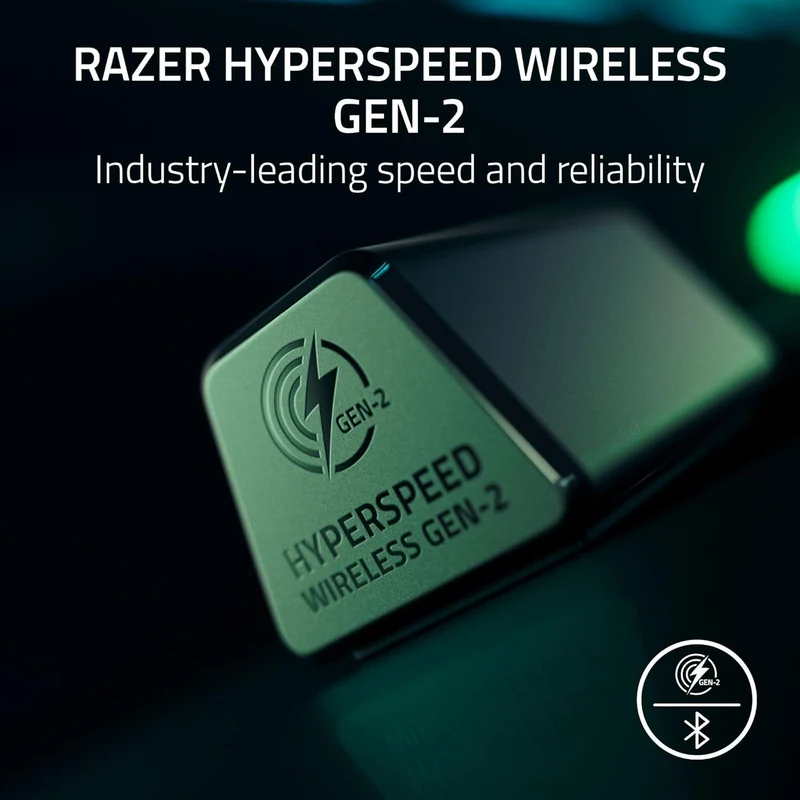 Razer Blackshark V3 Wireless Competitive eSports Gaming Headset with Ultra-Low Latency (Black)