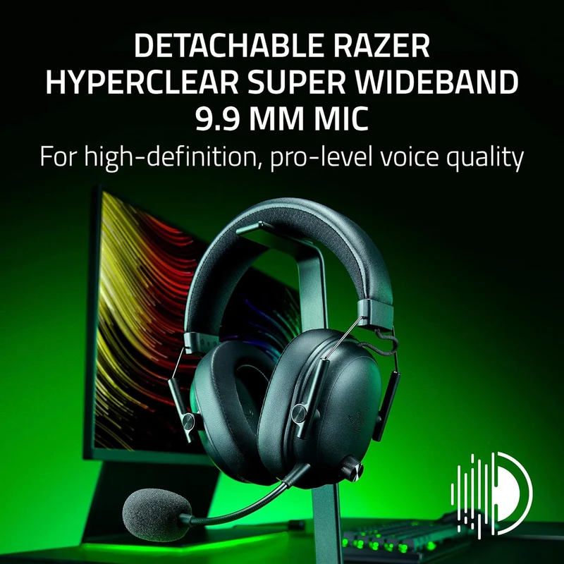 Razer Blackshark V3 Wireless Competitive eSports Gaming Headset with Ultra-Low Latency (Black)