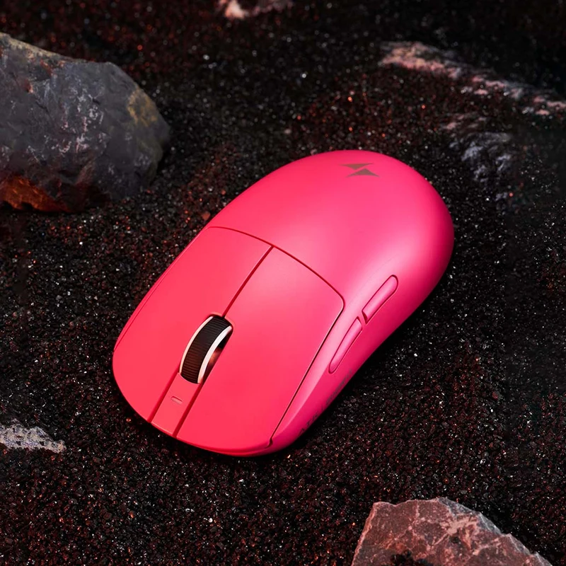 ATK Dragonfly A9 Pro Lightweight Wireless Mouse (Rose, White)