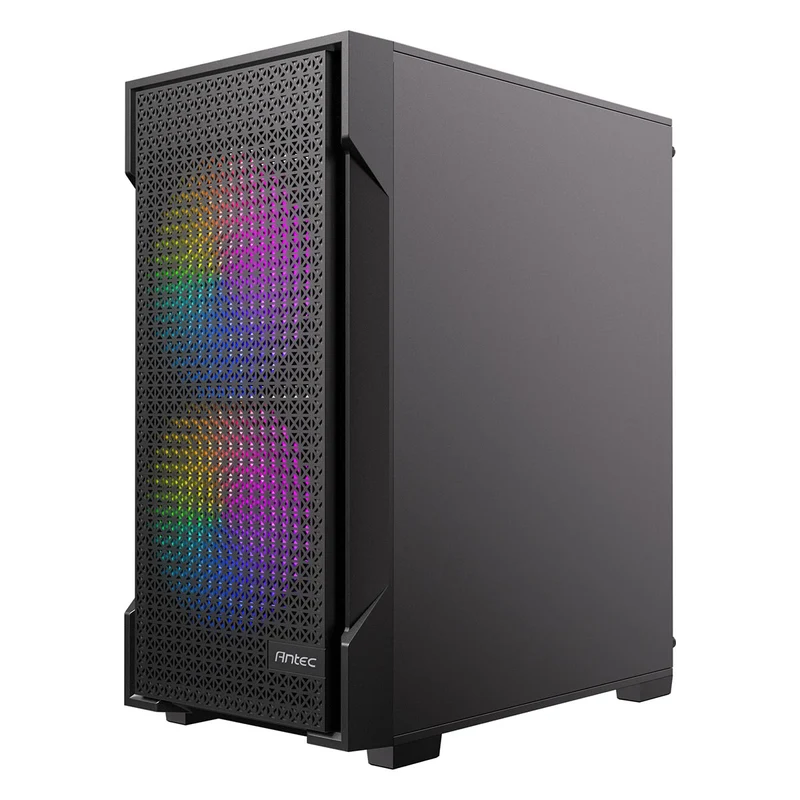 Antec VX100M RGB Micro-ATX | ITX Mini-Tower Gaming Case (Black)