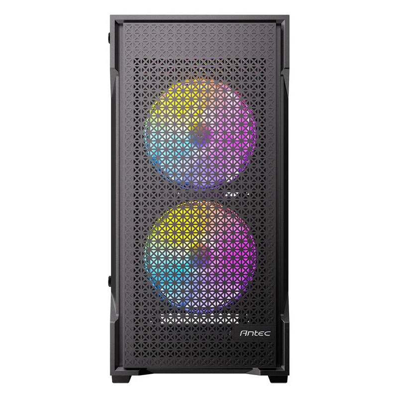 Antec VX100M RGB Micro-ATX | ITX Mini-Tower Gaming Case (Black)