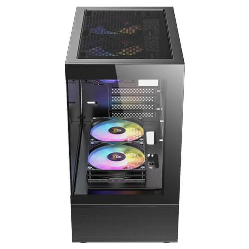 Antec CX200M RGB Elite Micro-ATX | ITX Mini-Tower Gaming Case (Black)