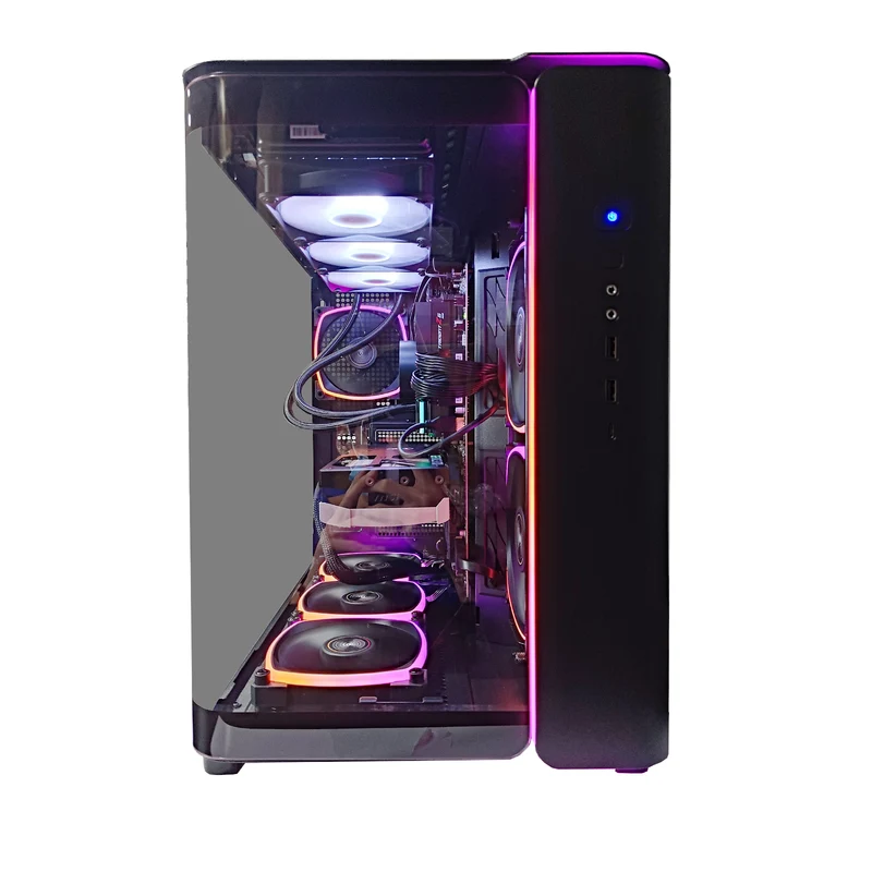 Ultra King 95 Pro Black Desktop Gaming PC | AMD Ryzen 7 7800X3D | 64GB RAM | 2TB SSD | RTX 5080 | Windows 11 Pro