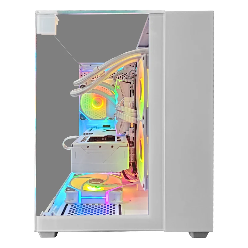 Sophos TH285 White Desktop Gaming PC | AMD Ryzen 7 7700X | 32GB RAM | 1TB SSD | RX 9070 XT | Windows 11 Pro