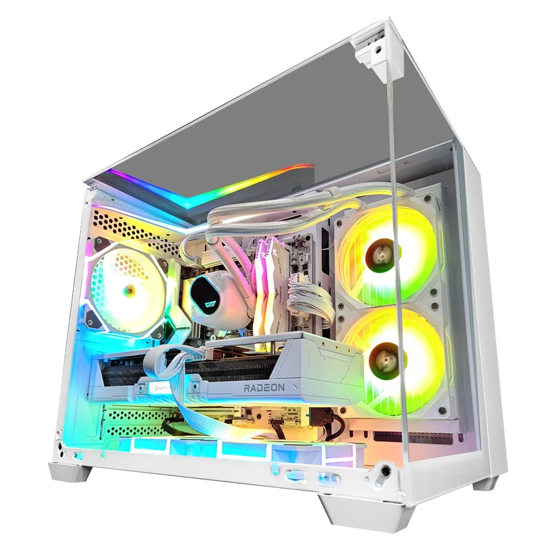 Sophos TH285 White Desktop Gaming PC | AMD Ryzen 7 7700X | 32GB RAM | 1TB SSD | RX 9070 XT | Windows 11 Pro