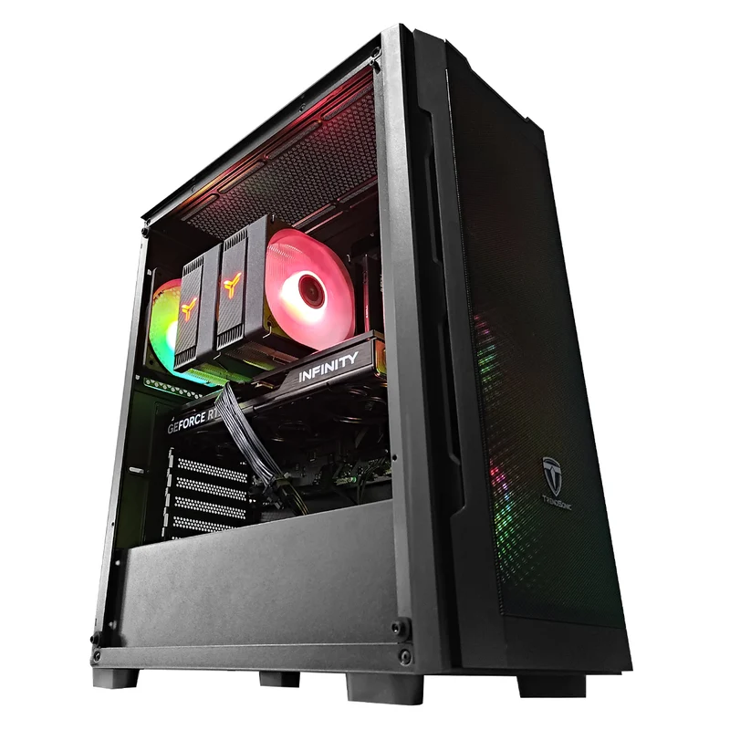 Sigma Uriel Black Desktop Gaming PC | AMD Ryzen 5 7500F | 32GB RAM | 1TB SSD | RTX 5060 Ti 16 GB | Windows 11 Pro