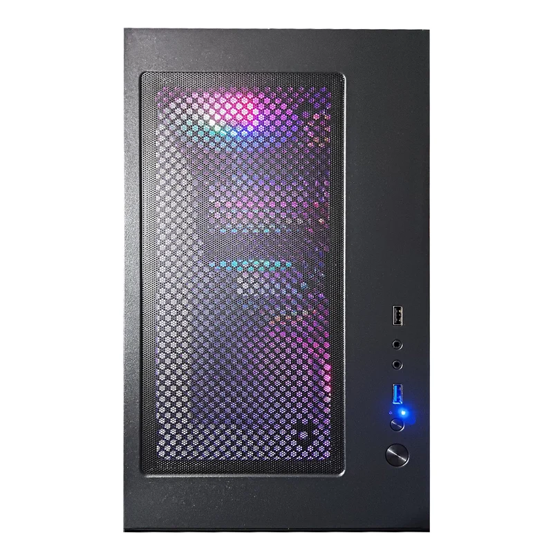Alpha Eris Black Desktop Gaming PC | AMD Ryzen 5 5500 | 16GB RAM | 512GB SSD | GeForce RTX 3050 OC | Windows 11 Pro