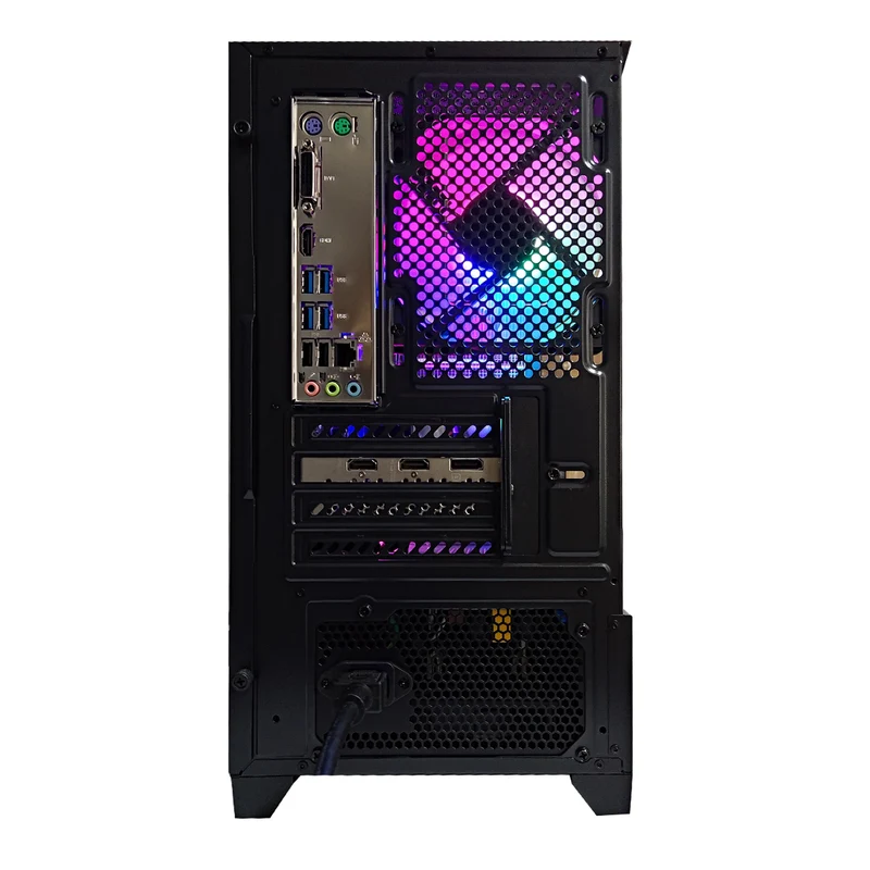 Alpha Eris Black Desktop Gaming PC | AMD Ryzen 5 5500 | 16GB RAM | 512GB SSD | GeForce RTX 3050 OC | Windows 11 Pro