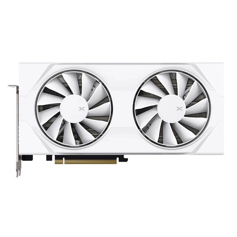 XFX Swift AMD Radeon RX 9060 XT OC Gaming Ed. 16GB GDDR6 Graphics Card (White) (RX-96TSW16WQ)
