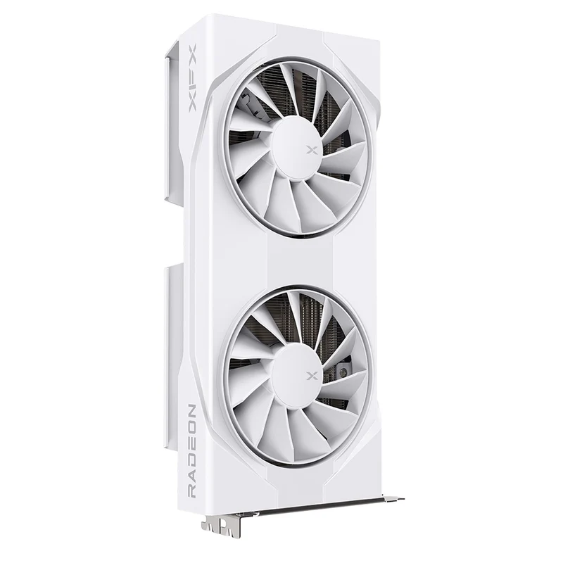 XFX Swift AMD Radeon RX 9060 XT OC Gaming Ed. 16GB GDDR6 Graphics Card (White) (RX-96TSW16WQ)