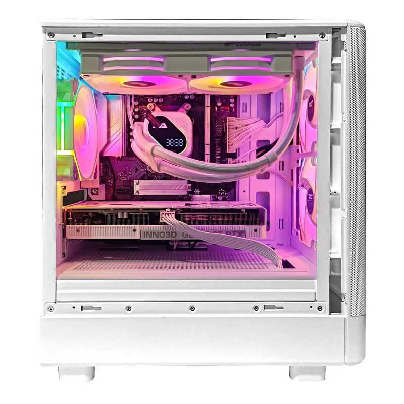 Sigma DB330M Mesh White Desktop Gaming PC | AMD Ryzen 5 7500F | 32GB RAM | 1TB SSD with WiFi + Bluetooth | GeForce RTX 5060 Ti OC | Windows 11 Pro