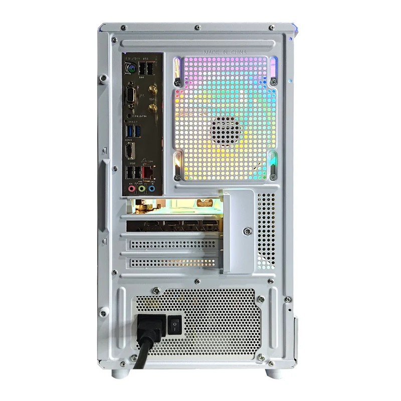 Sigma DB330M Mesh White Desktop Gaming PC | AMD Ryzen 5 7500F | 32GB RAM | 1TB SSD with WiFi + Bluetooth | GeForce RTX 5060 Ti OC | Windows 11 Pro