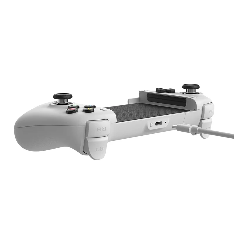8Bitdo Ultimate Mobile Gaming Controller with Hall Effect for Xbox (Black, White) (80LA)