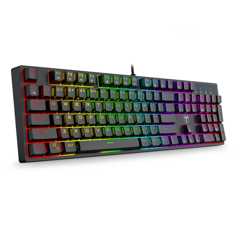 T-Dagger Vex 108 Full Keys Wired Mechanical Gaming Keyboard (T-TGK333-BL)