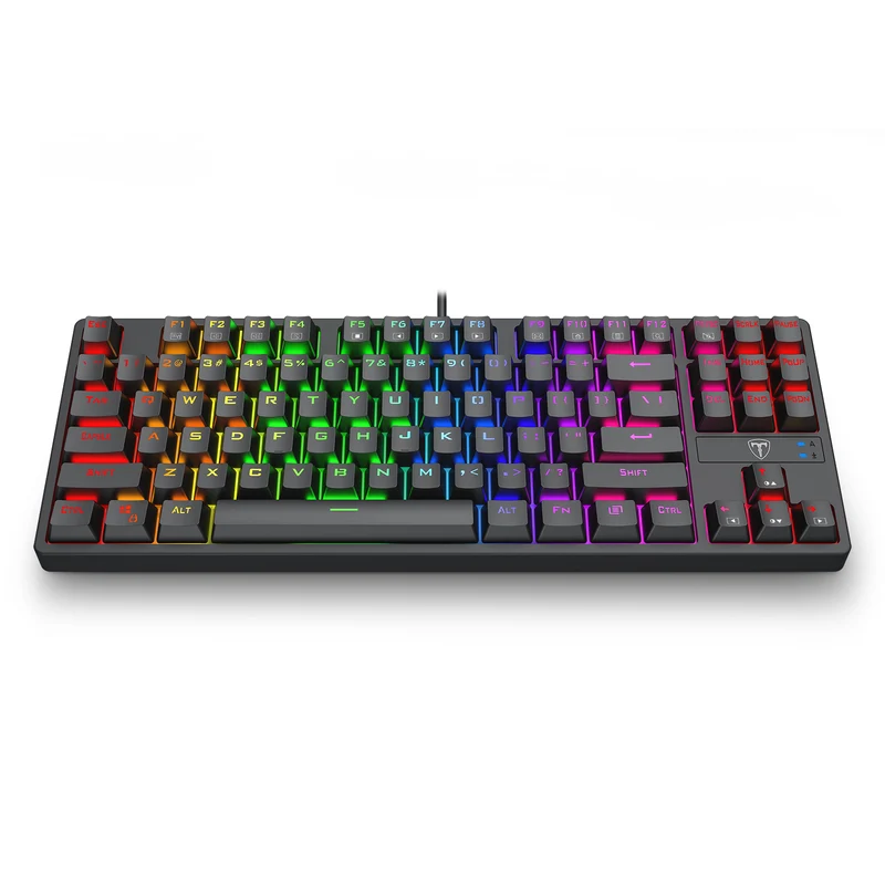 T-Dagger Vex 87 TKL RGB Wired Mechanical Gaming Keyboard (T-TGK332-BL)