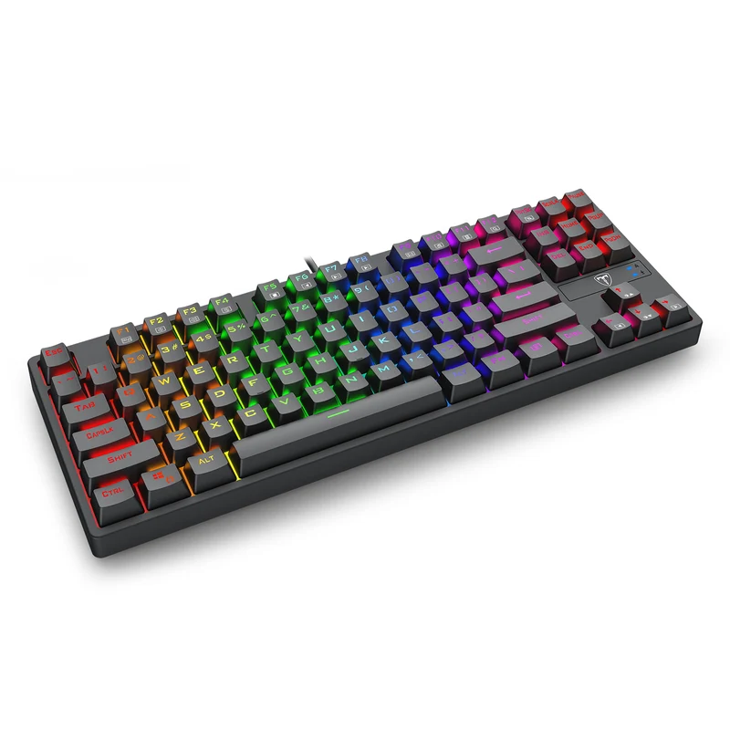T-Dagger Vex 87 TKL RGB Wired Mechanical Gaming Keyboard (T-TGK332-BL)
