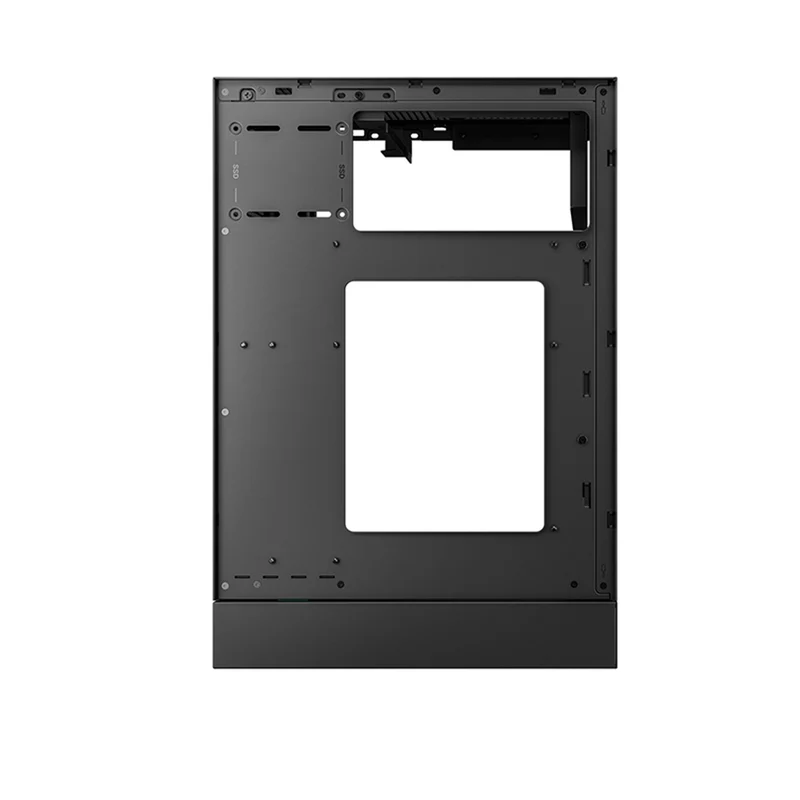 DeepCool CH170 Plus Vertical M-ATX Compact Case (Black, White)
