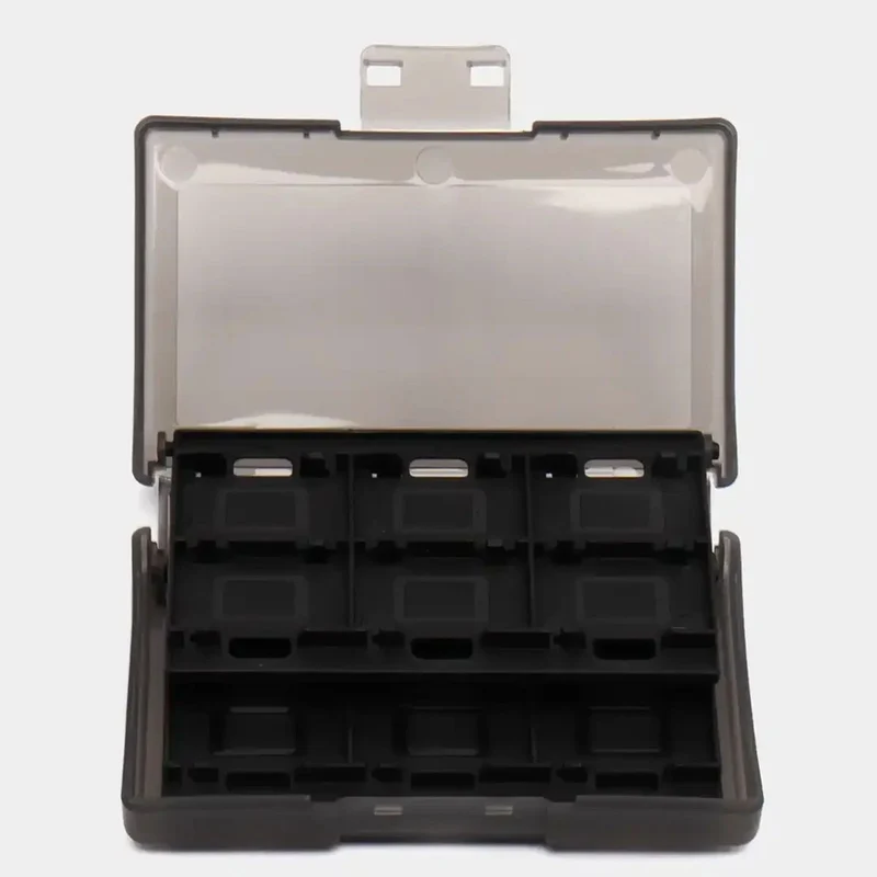 Oivo Game Card Case 24 Slots for Nintendo Switch/ Nintendo Switch 2 (Black, White) (IV-SW335)