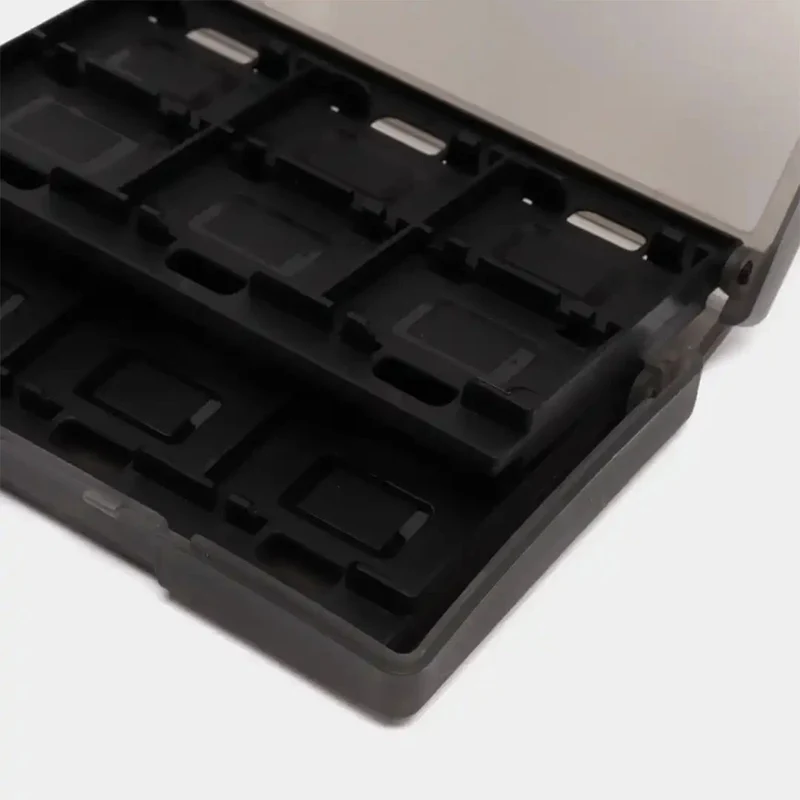 Oivo Game Card Case 24 Slots for Nintendo Switch/ Nintendo Switch 2 (Black, White) (IV-SW335)