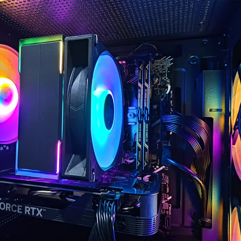 Alpha VX100M Black Desktop Gaming PC | Intel i5 12400F | 16GB RAM | 512GB SSD | RTX 4060 | Windows 11 Pro