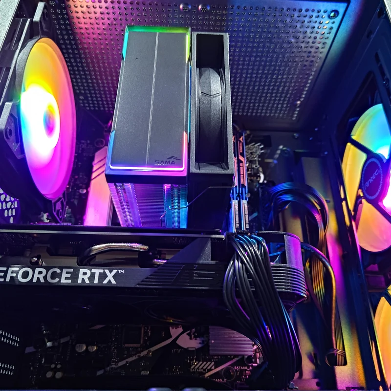 Alpha VX100M Black Desktop Gaming PC | Intel i5 12400F | 16GB RAM | 512GB SSD | RTX 4060 | Windows 11 Pro