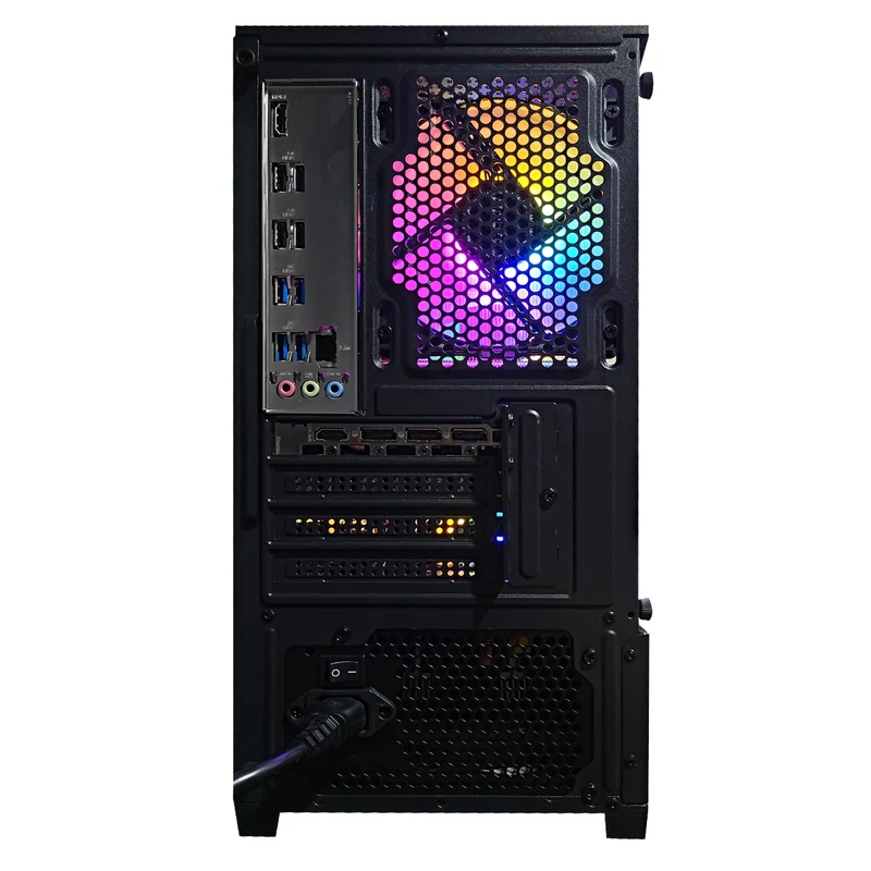 Alpha VX100M Black Desktop Gaming PC | Intel i5 12400F | 16GB RAM | 512GB SSD | RTX 4060 | Windows 11 Pro