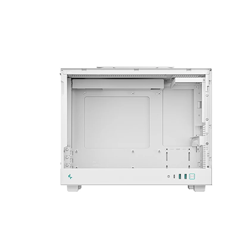 Deepcool CH160 PLUS MESH Mini-ITX Portable High Flow Pc Case (Black, White)