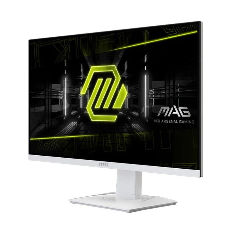 MSI MAG 274QRFW E20 27" WQHD (2560x1440) 200Hz 0.5ms GTG Rapid IPS Gaming Monitor with Tilt, Height, Swivel & Pivot Adjustment (White)