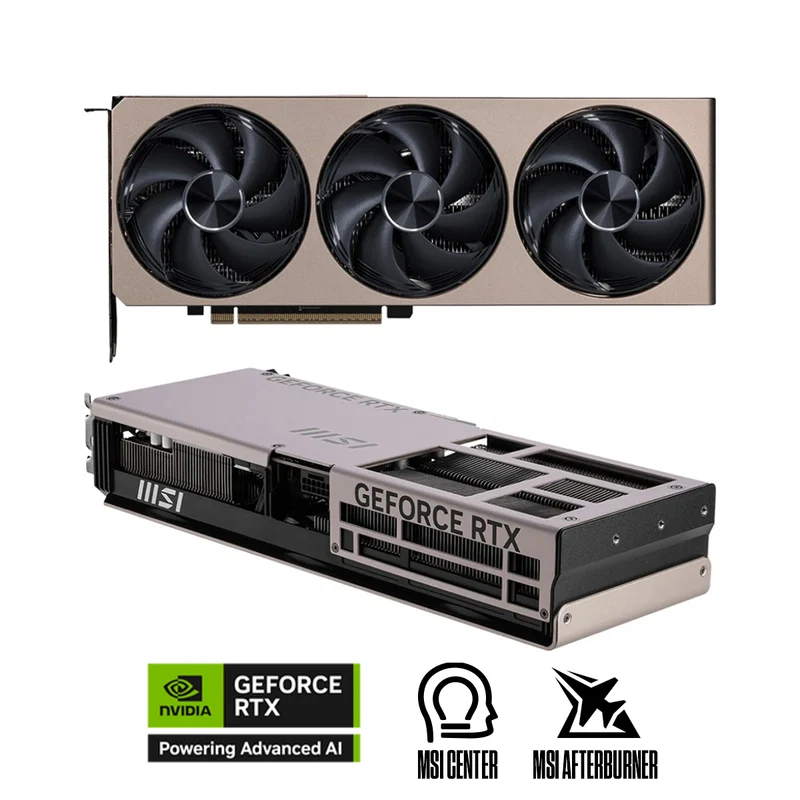MSI GeForce RTX 5070 Ti 16GB Inspire 3X OC GDDR7 Graphics Card