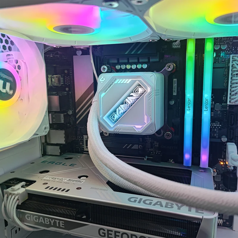 Aurora Versa White Desktop Gaming PC | Intel i7 12700 | 32GB RAM | 1TB SSD | with WiFi + Bluetooth | GeForce RTX 5060 Ti OC | Windows 11 Pro