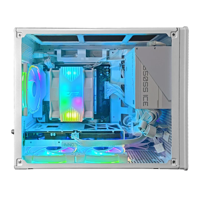 Sigma WD200 White Desktop Gaming PC | AMD Ryzen 5 7500F | 32GB RAM | 1TB SSD | with WiFi + Bluetooth | GeForce RTX 5060 Ti OC | Windows 11 Pro