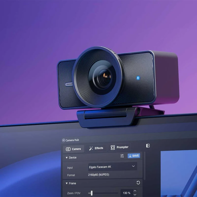 Elgato Facecam 4K Studio Webcam (10WAF9901)