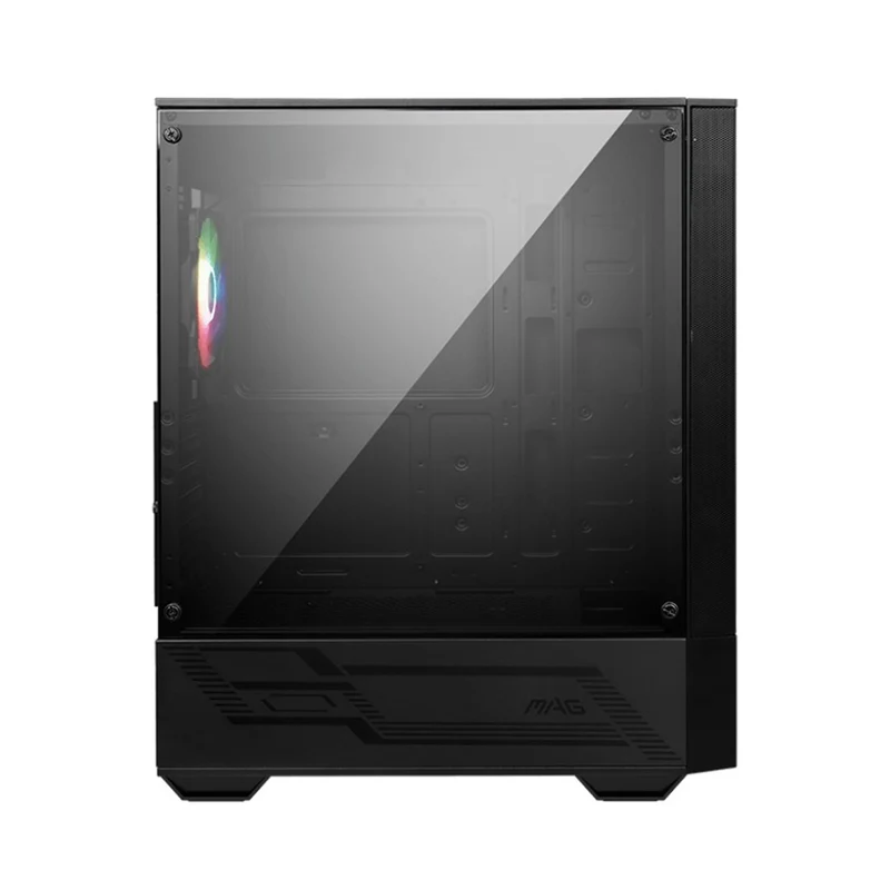 MSI MAG FORGE 110R Tempered Glass Mid-Tower PC Gaming Case (Black)