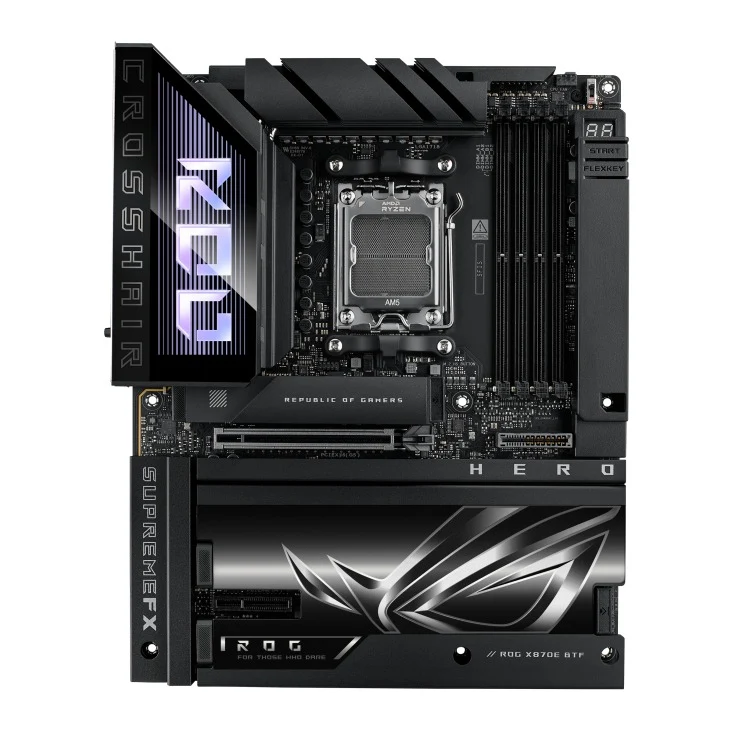 Asus ROG Crosshair X870E Hero BTF DDR5 Gaming Motherboard