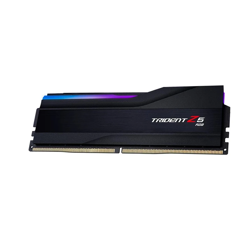 G.Skill Trident Z5 RGB 16GB (16GBx1) DDR5 6000MT/s CL36-36-36-96 1.35V Intel XMP 3.0 / AMD EXPO Desktop Memory (Black, White)