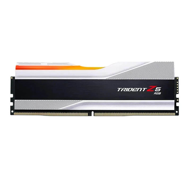 G.Skill Trident Z5 RGB 16GB (16GBx1) DDR5 6000MT/s CL36-36-36-96 1.35V Intel XMP 3.0 / AMD EXPO Desktop Memory (Black, White)