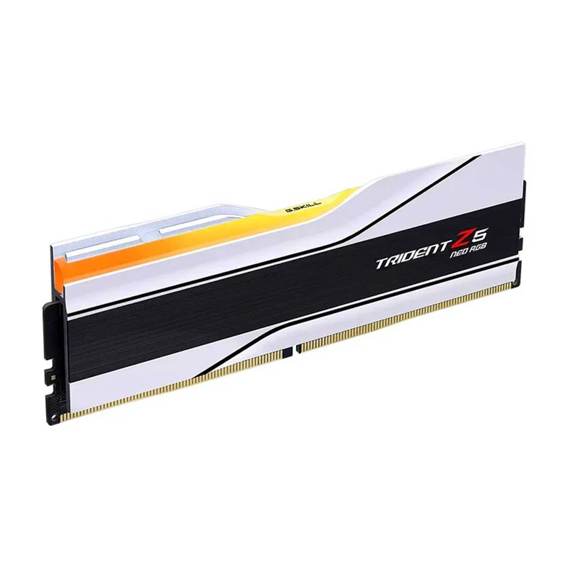 G.Skill Trident Z5 RGB 16GB (16GBx1) DDR5 6000MT/s CL36-36-36-96 1.35V Intel XMP 3.0 / AMD EXPO Desktop Memory (Black, White)