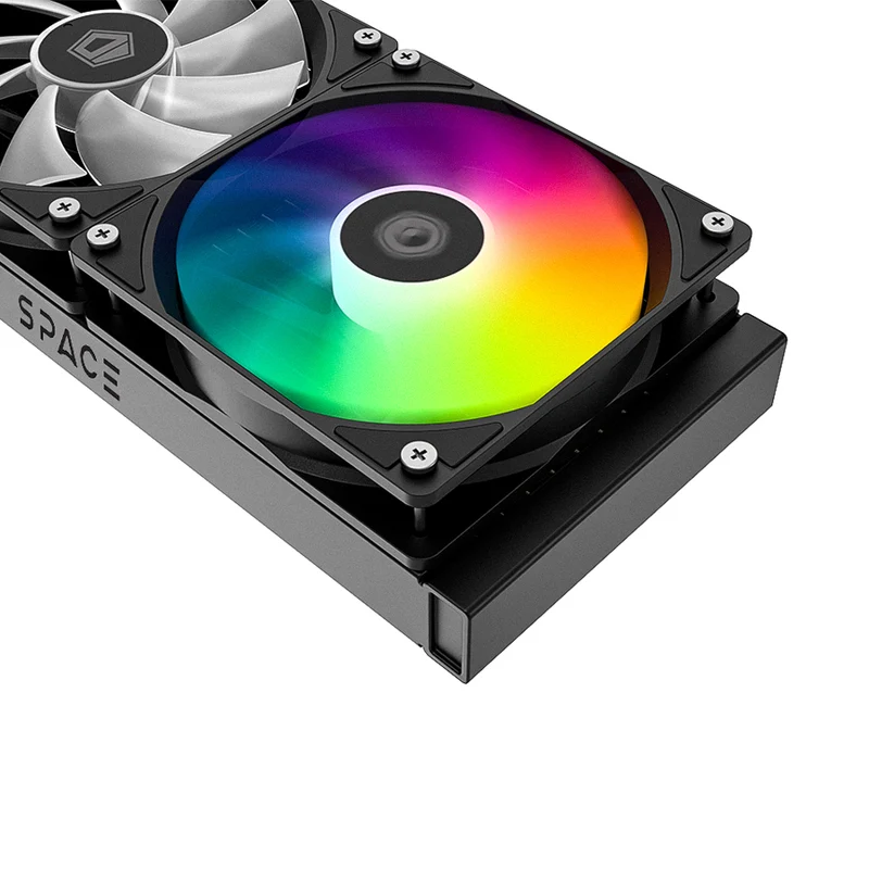 ID-Cooling SL240 XE LCD AIO Liquid CPU Cooler (Black, White)