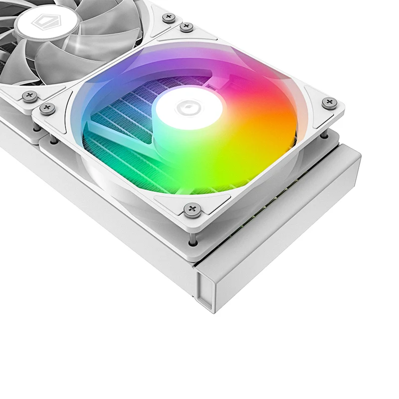 ID-Cooling SL240 XE LCD AIO Liquid CPU Cooler (Black, White)