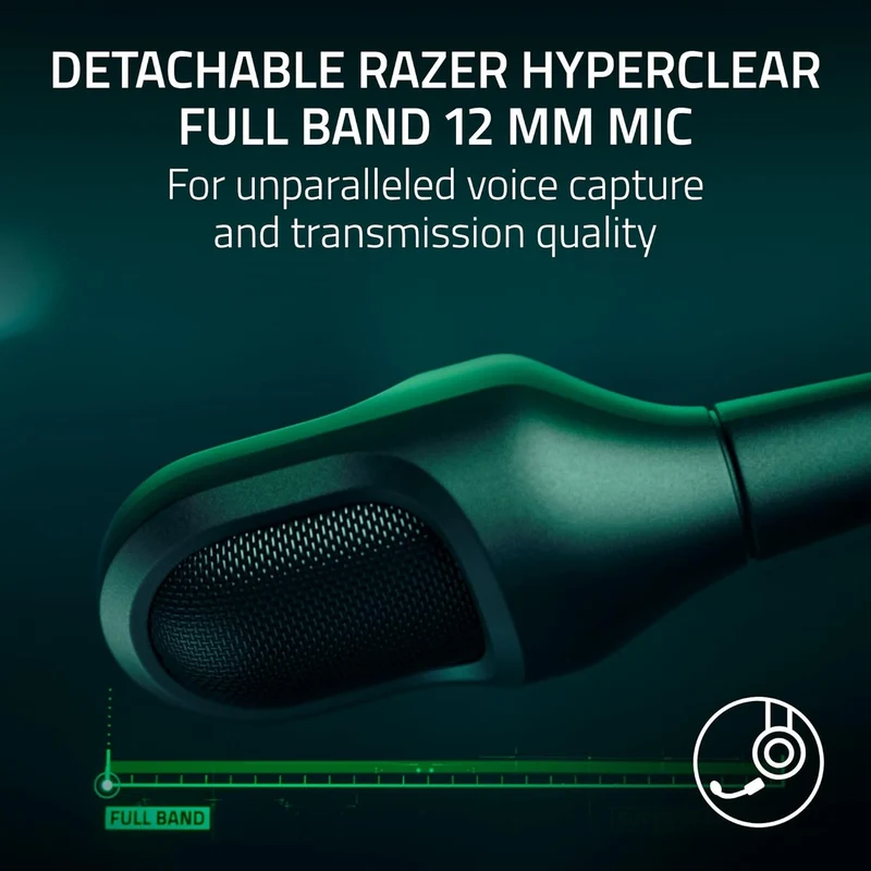 Razer Blackshark V3 Pro Wireless ANC eSports Gaming Headset with Ultra-Low Latency & THX Spatial Audio for PC/ Mac/ PlayStation/ Nintendo Switch/ Steam Deck/ Smartphone (Black, White)